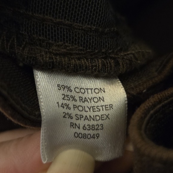 CJ Banks Women's Dark Brown Signature Slimming Jeans Size 22W - Picture 10 of 14